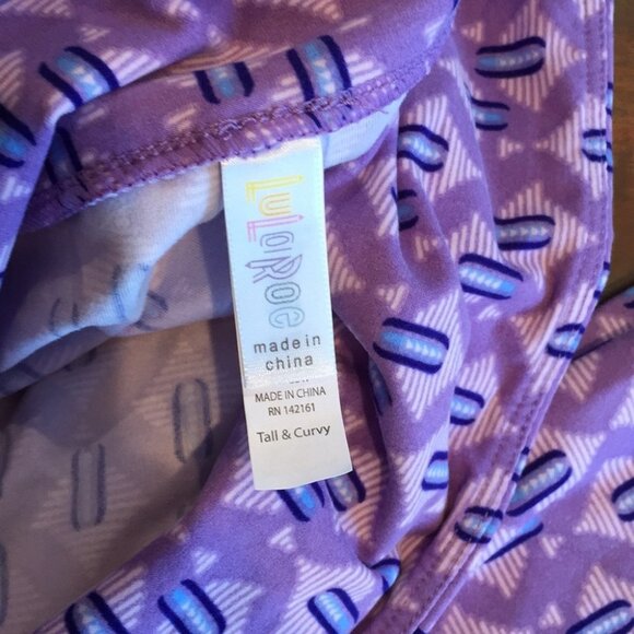 TC NWOT LuLaRoe Leggings - Picture 3 of 3